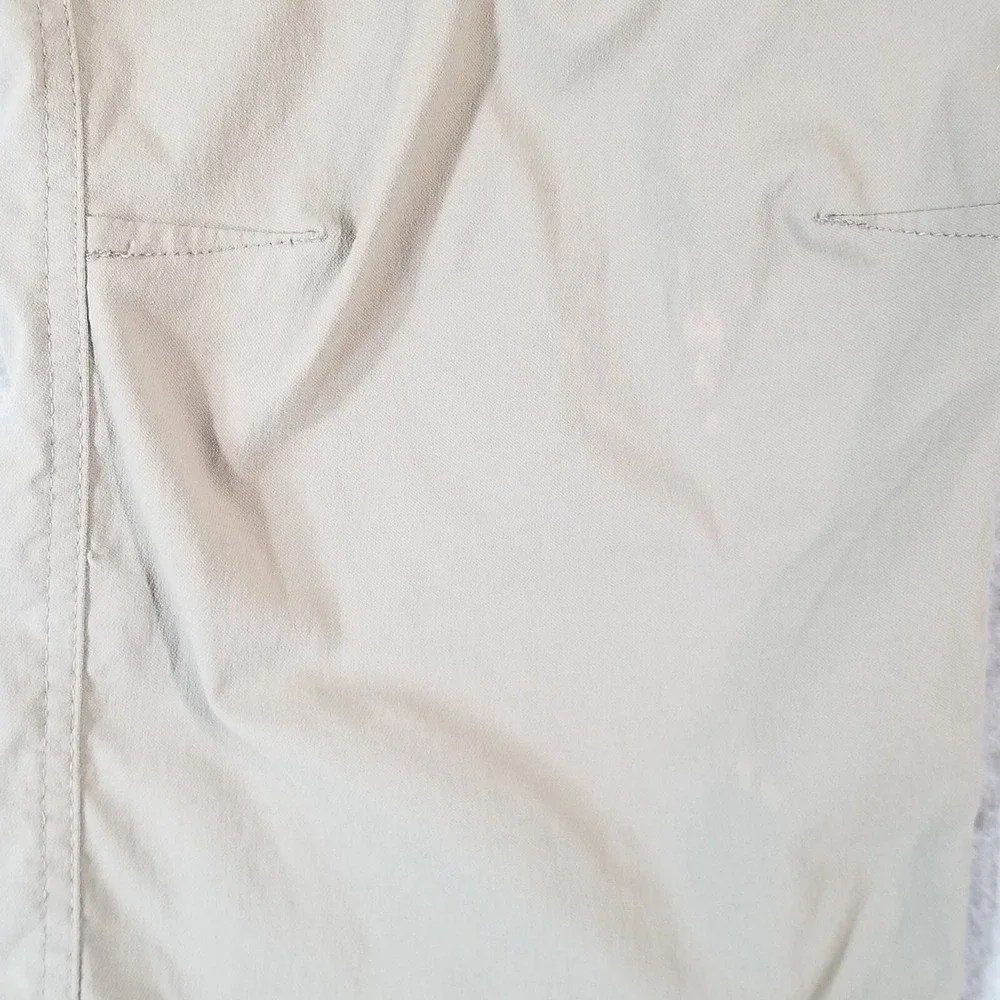 Wrangler outdoor cargo pants men's 44 x 28 brown comfort waist flex stretch